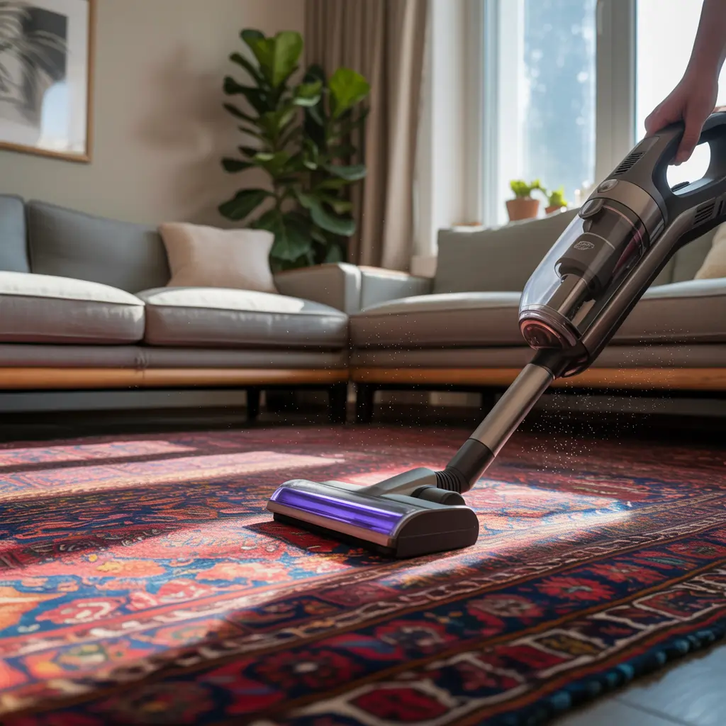 جارو زدن منظم راهی برای جلوگیری از بید زدگی فرش