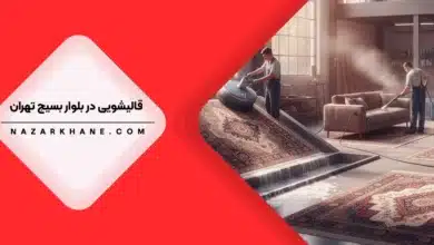 قالیشویی در بلوار بسیج