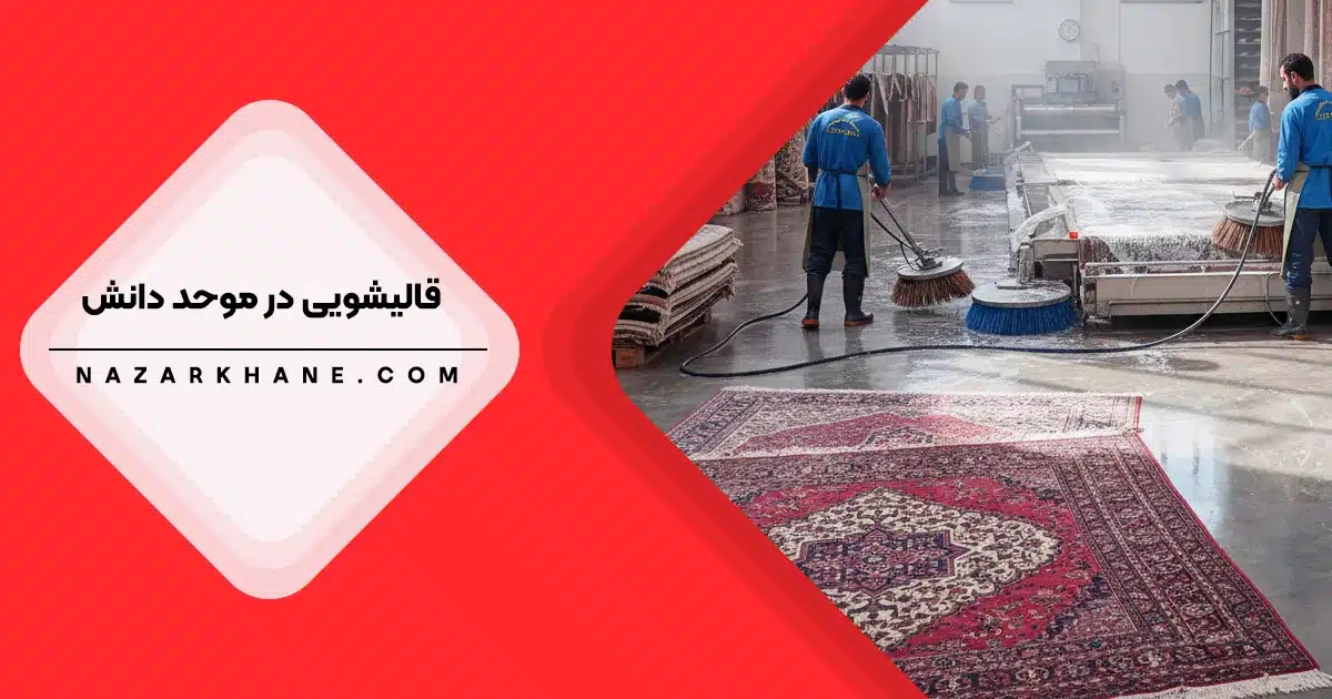 قالیشویی در موحد دانش تهران
